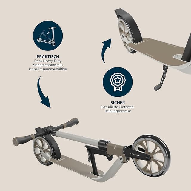 Thumbnail 3 de HUDORA BigWheel 205 Scooter aluminio 205 mm