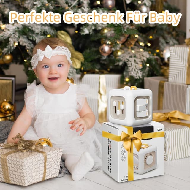 Thumbnail 6 de VORENUS Motorikwürfel 6in1 ab 1 Jahr