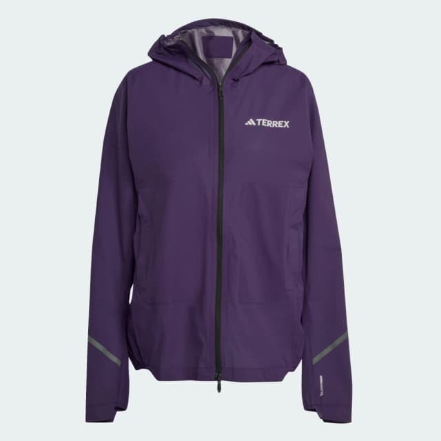 Thumbnail 3 de Adidas Terrex Xperior CLIMAPROOF chaqueta fina Violeta