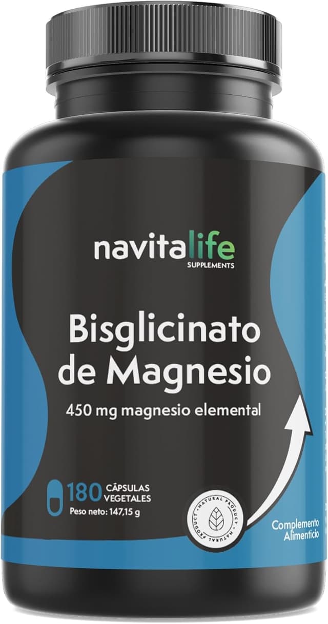 Imagen de Navitalife Magnesio Bisglicinato 2250 mg 180 cápsulas en OfertitasTOP