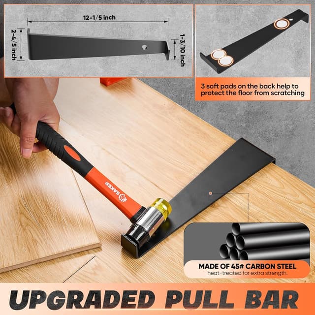 Detalle 1 de Saker 65-piece wood flooring kit