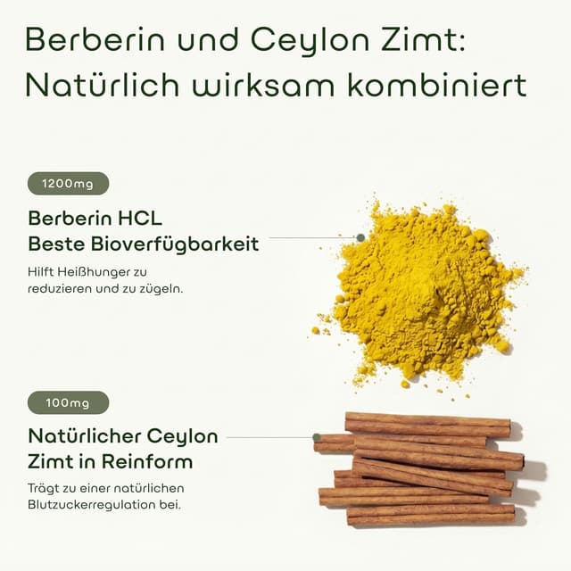 Detalle 2 de GreenLab Berberin HCL 1200 mg Kapseln