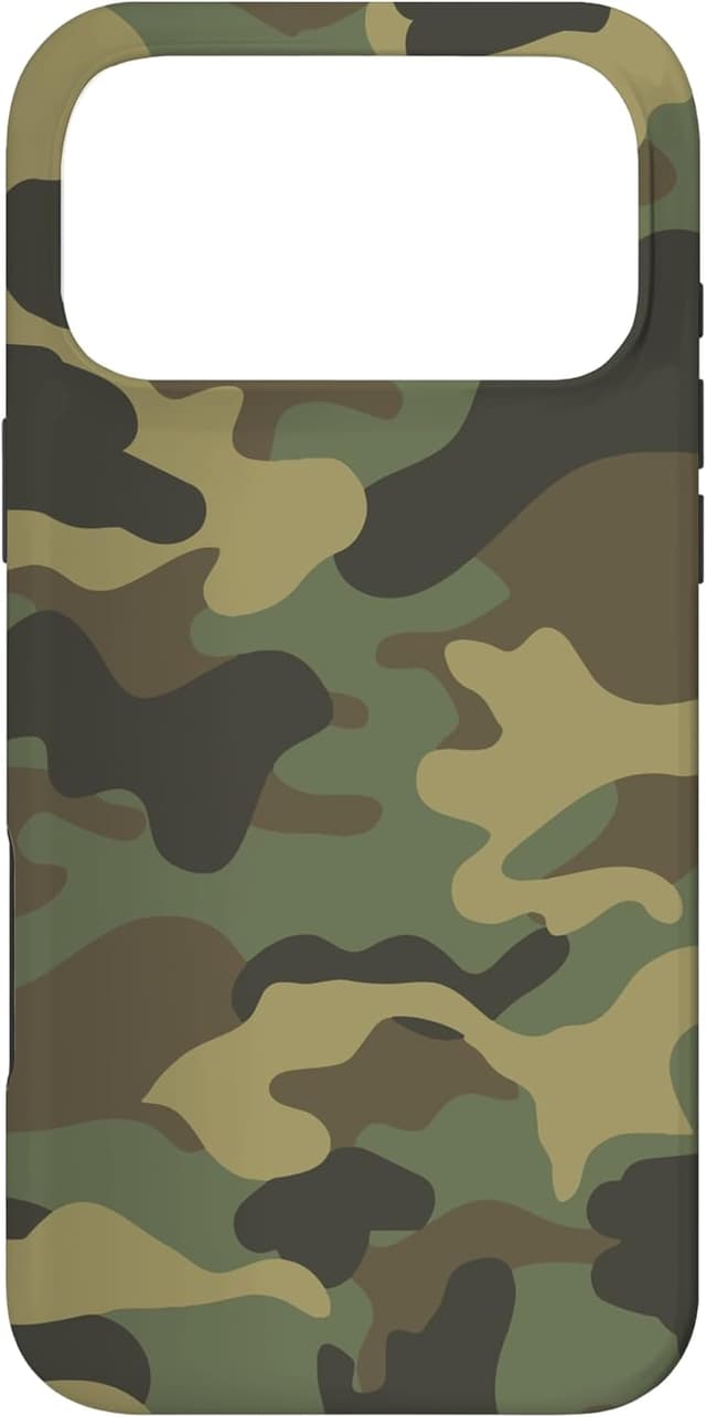 Detalle de Coque iPhone 17 Pro Max camouflage