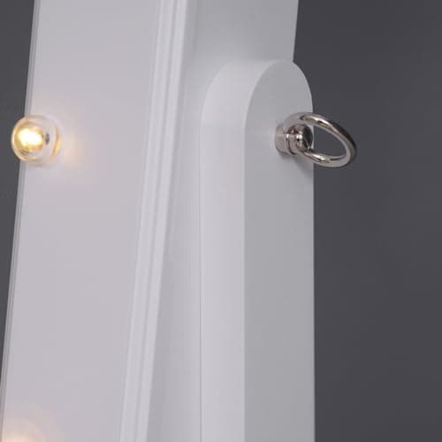 Detalle 2 de HOMCOM espejo joyero LED 20 luces