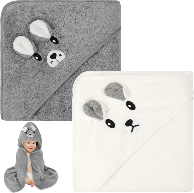 Imagen de Aolso Cape de Bain Bébé 80 x 80 cm en OfertitasTOP