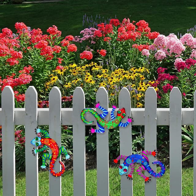 Thumbnail 5 de OFFCUP Métal Gecko Décoration Murale 3PCS 🐦