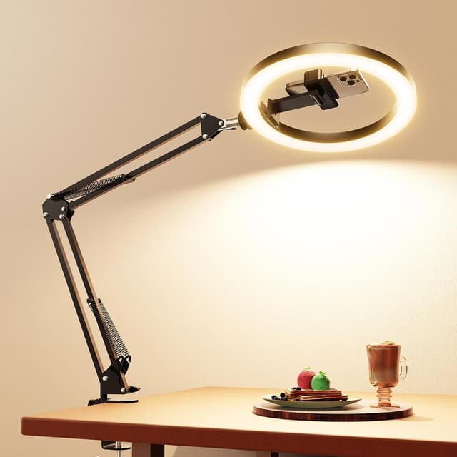 Imagen de Upgrade Ring Light 10” Selfie Light for Desk en OfertitasTOP
