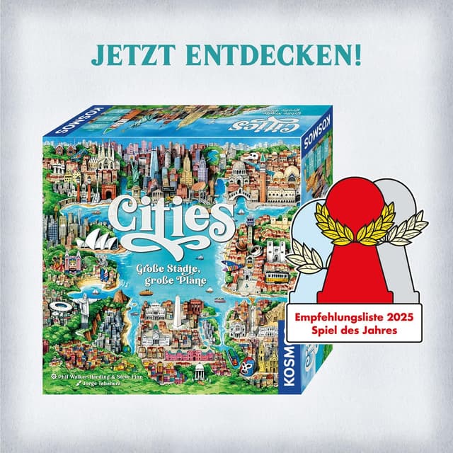 Thumbnail 6 de Cities Brettspiel 2-4 Spieler ab 10 Jahren