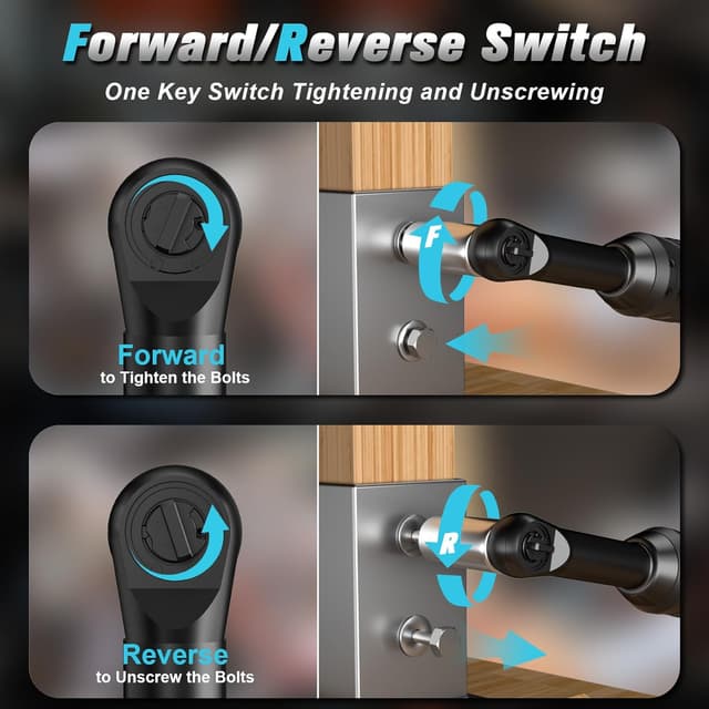 Detalle 2 de PULITUO Elektrische Ratsche mit 40 Ft-lbs