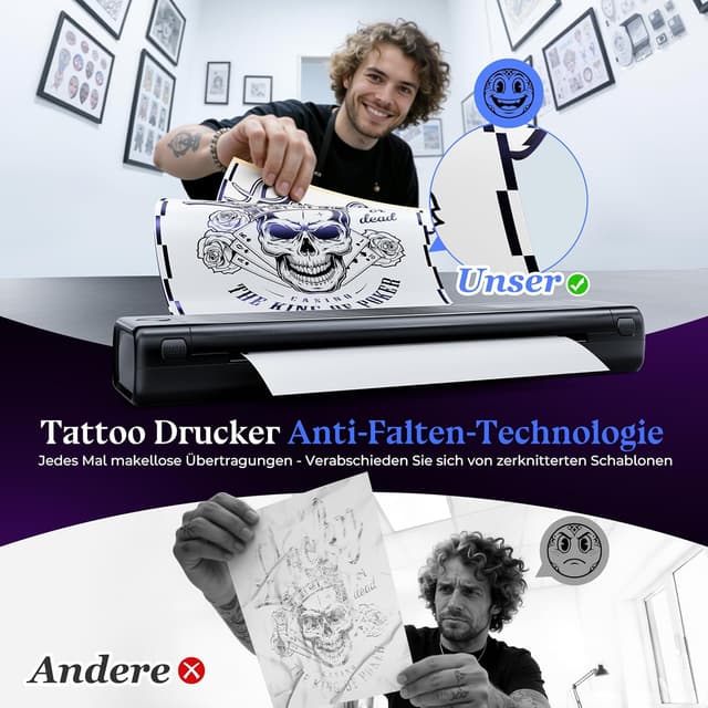 Thumbnail 4 de Itari A886 Tattoo Stencil Drucker Bluetooth