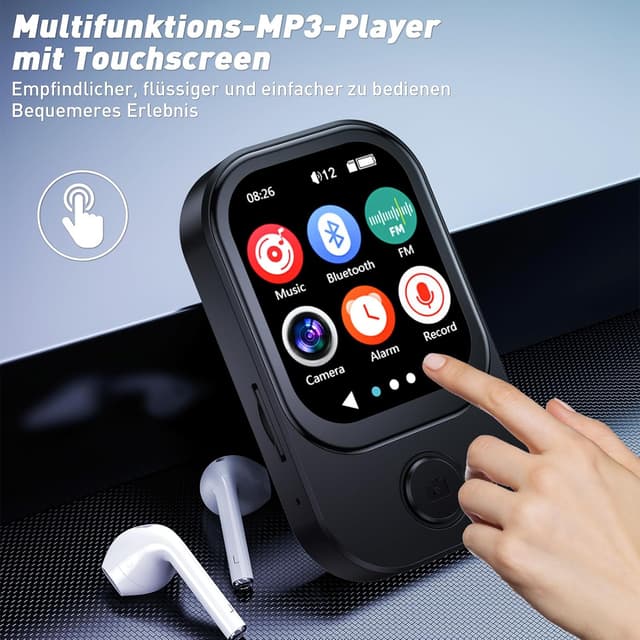 Thumbnail 6 de RWSRW 64GB lettore MP3 Bluetooth 5.4