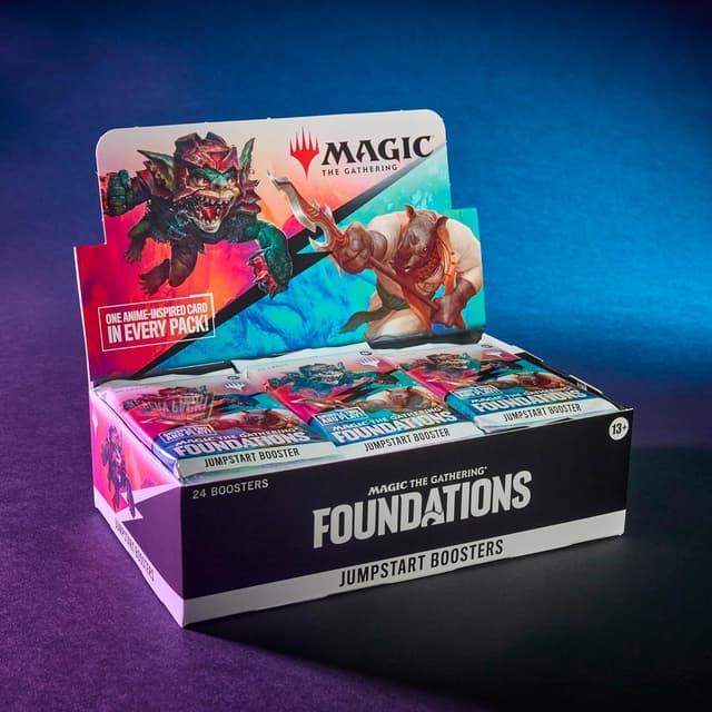 Detalle de Magic : The Gathering Foundations – Jumpstart 2025 Boosters (pack Jumpstart pour 2 joueurs)