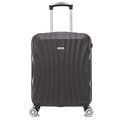 Detalle de RAYKONG maleta de cabina ABS 20" 55x40x20 cm (40 L) con 4 ruedas dobles y cerradura de combinación