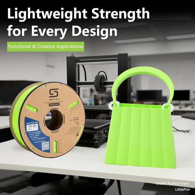 Thumbnail 5 de Siraya Tech Flex TPU Air 1 kg filamento flexible