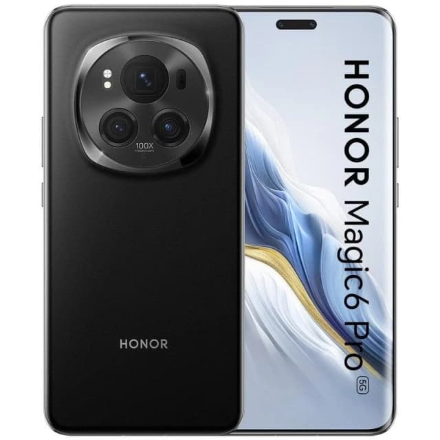 Detalle de Honor Magic6 Pro 5G 12GB/512GB con pantalla 6,8" y triple cámara, Negro