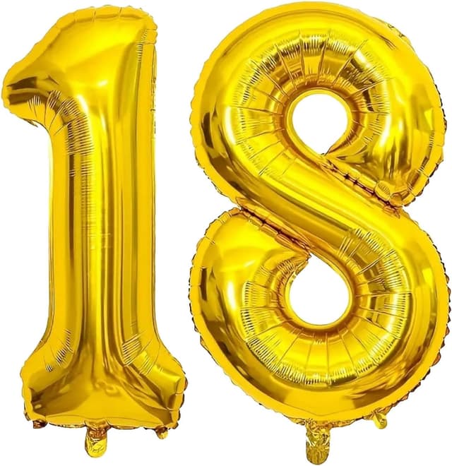 Thumbnail 6 de LAC Ballon 40 Ans Doré Décoration