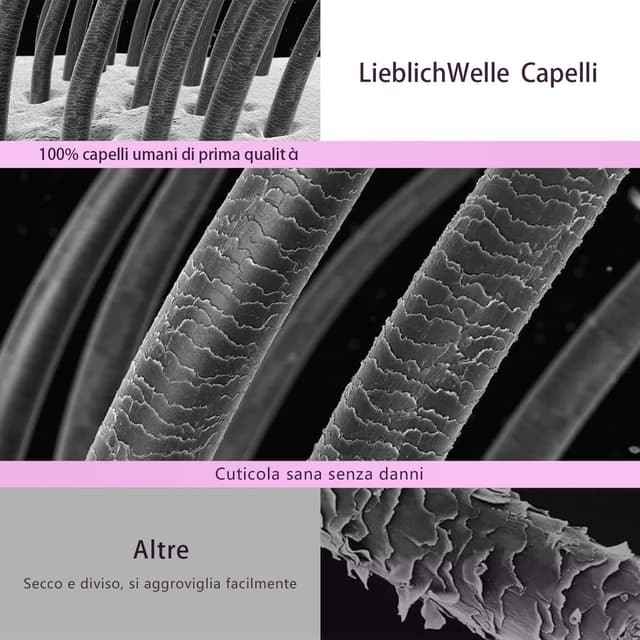 Thumbnail 3 de LieblichWelle Extension Capelli Veri 60 cm 20 pz