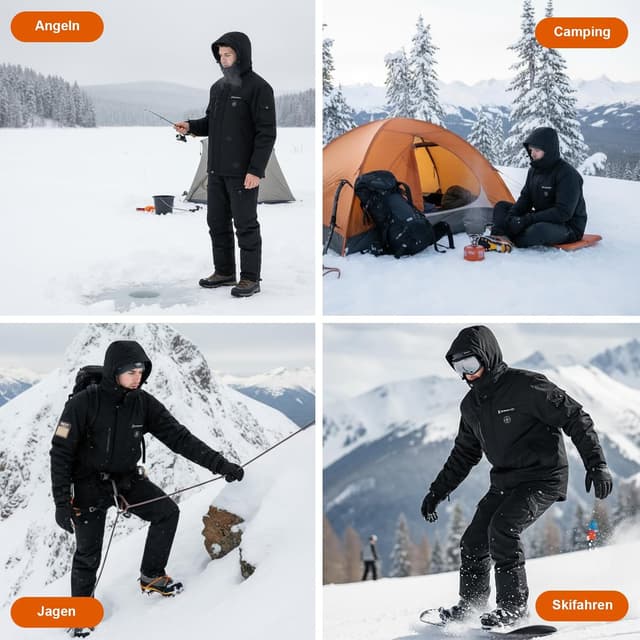 Thumbnail 6 de Brimekey Heizjacke 20000mAh Akku