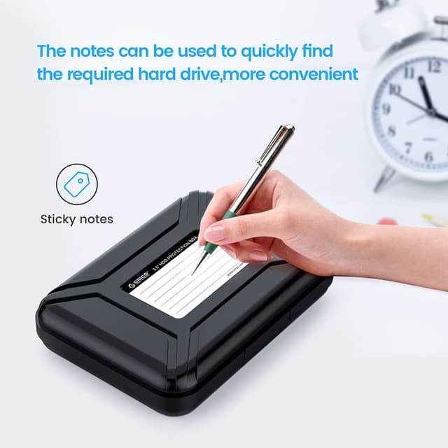 Detalle 2 de ORICO PHXBK custodia esterna per hard disk da 3,5 pollici antistatica e antiurto