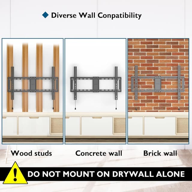 Thumbnail 5 de BONTEC Supporto da Parete 65 Pollici