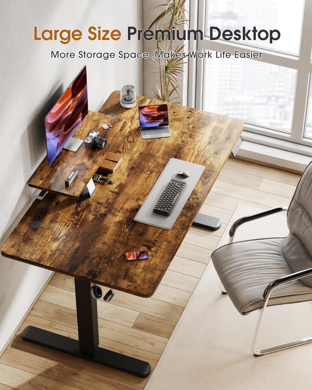 Detalle 2 de TRIUMPHKEY Scrivania Regolabile 120x60 cm 🖥