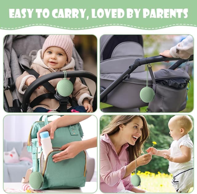 Thumbnail 6 de Aolso Dummy Holder Case pacifier 2 pack