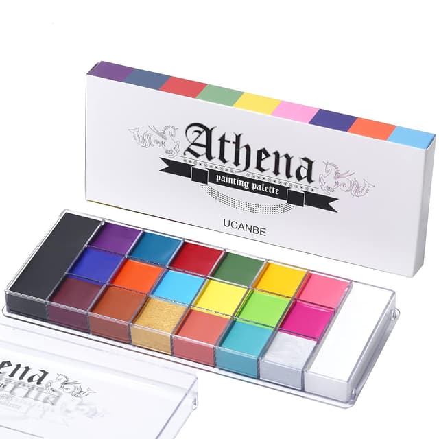 Imagen de UCANBE Athena Face Paint 20 Farben Theaterfarbe 🎨 en OfertitasTOP
