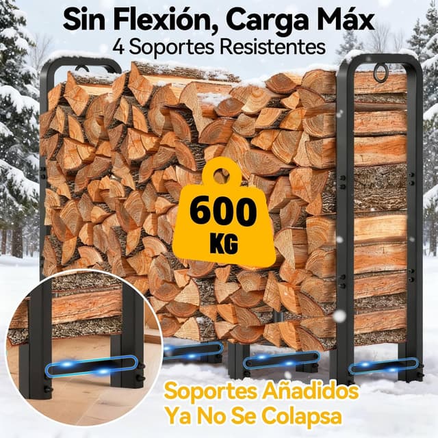 Thumbnail 3 de AMAGABELI GARDEN & HOME estante leña 4 ft