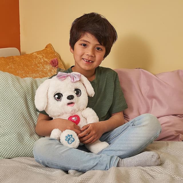 Detalle 2 de Schlecki das Kuschel-Hündchen Spielzeug