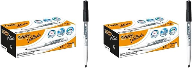 Thumbnail 5 de BIC Velleda 1741 Pennarelli Nero 12 pz