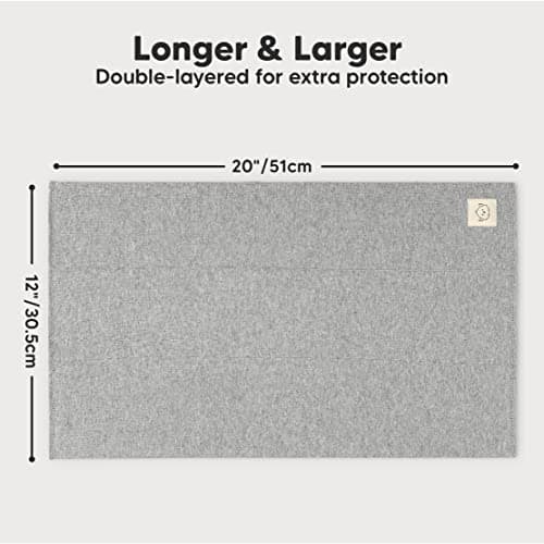 Thumbnail 4 de Organic Burp Cloths 6-Pack Large Cotton Baby Cloths