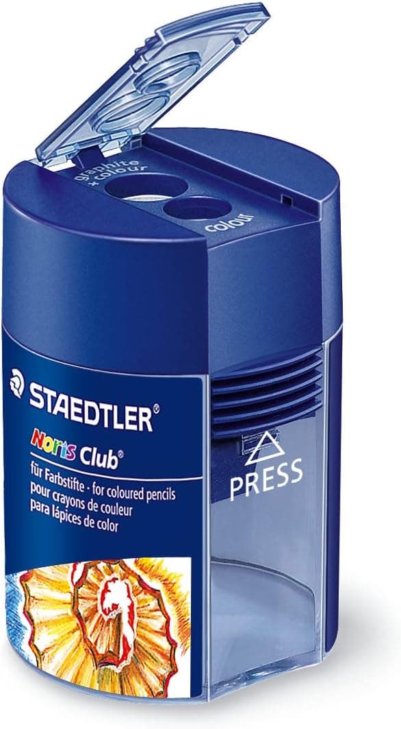 Detalle 2 de STAEDTLER Noris 512002 sacapuntas doble 8,2/10,2 mm