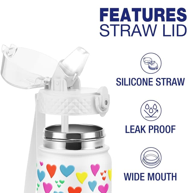 Detalle 2 de Kinder-Trinkflasche GOPPUS 550 ml Edelstahl