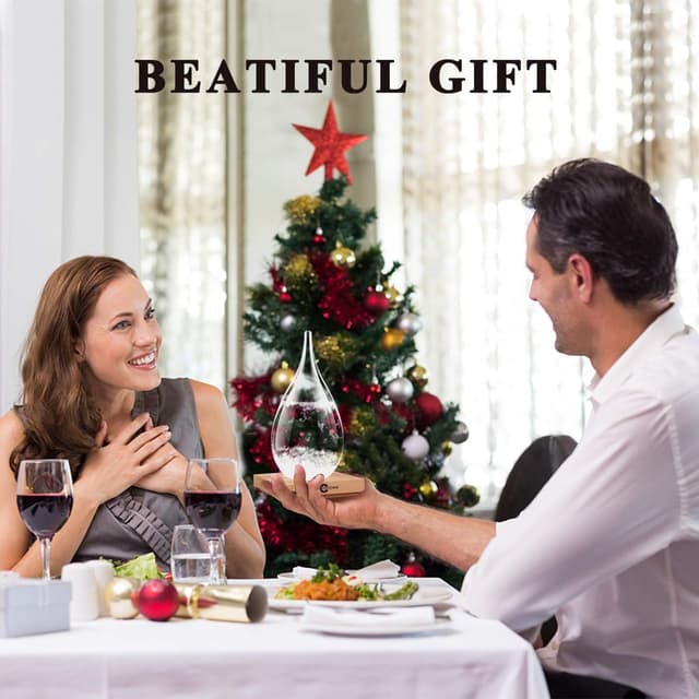 Thumbnail 4 de Storm Glass Water Drop Crystal Ball X-Large