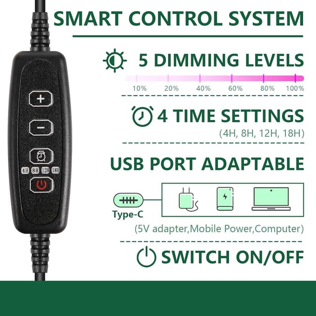 Thumbnail 3 de Verdenu Seed Trays with Grow Light