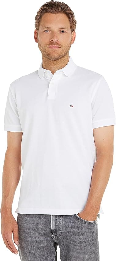 Imagen de Tommy Hilfiger Polo 1985 Regular Fit Hombre Blanco en OfertitasTOP