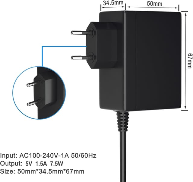 Detalle de DuraPro Schnellladegerät Charger für Sony PSP (PSP-1000/2000/3000 Serie)