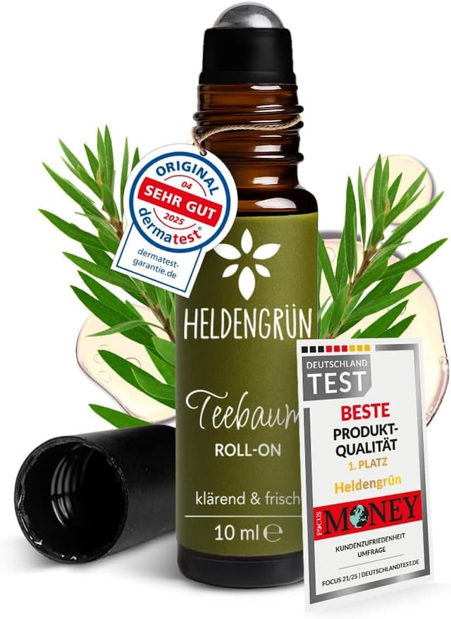 Imagen de Heldengrün BIO Roll-On Teebaum 10 ml en OfertitasTOP