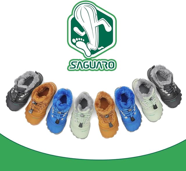 Thumbnail 6 de SAGUARO Will I – chaussures minimalistes d’hiver enfant, doublure chaude (25-36)