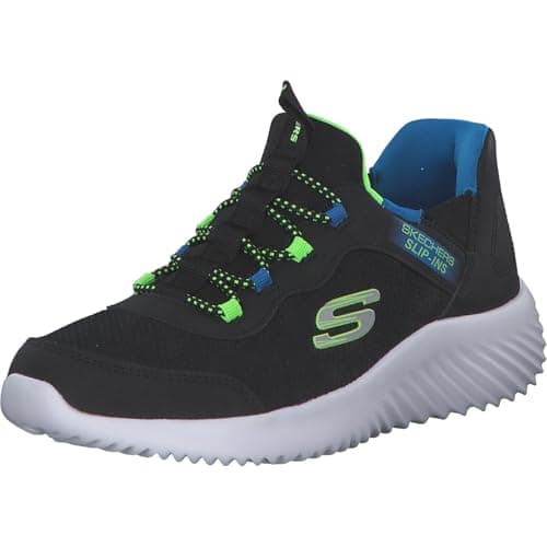 Detalle de Skechers Bounder Brisk-Burst en Negro