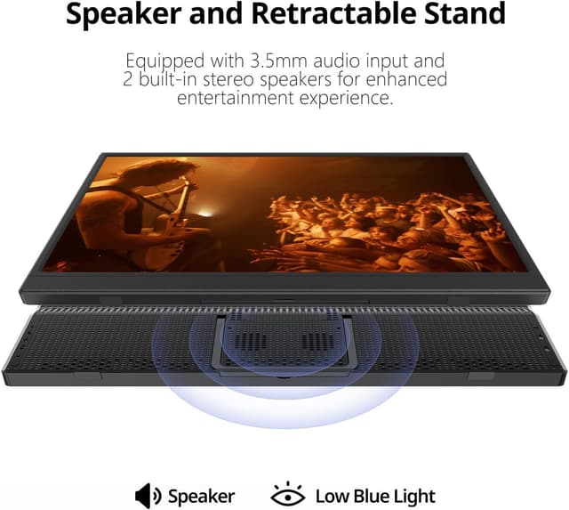 Thumbnail 5 de Anyuse Portable Monitor 15.6-inch 1080P travel monitor