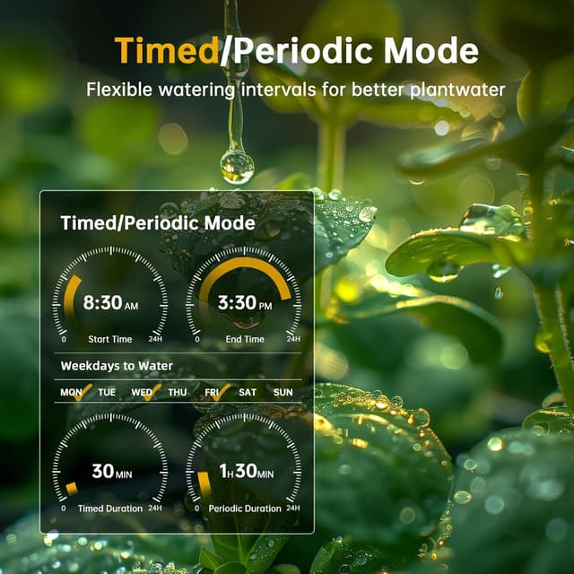 Detalle 2 de AnseTo Timer irrigazione WiFi con ingresso 2024