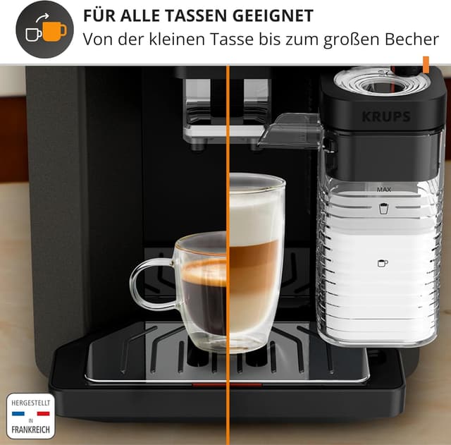 Thumbnail 6 de KRUPS Sensation Milk Kaffeevollautomat EA912EKRUPS