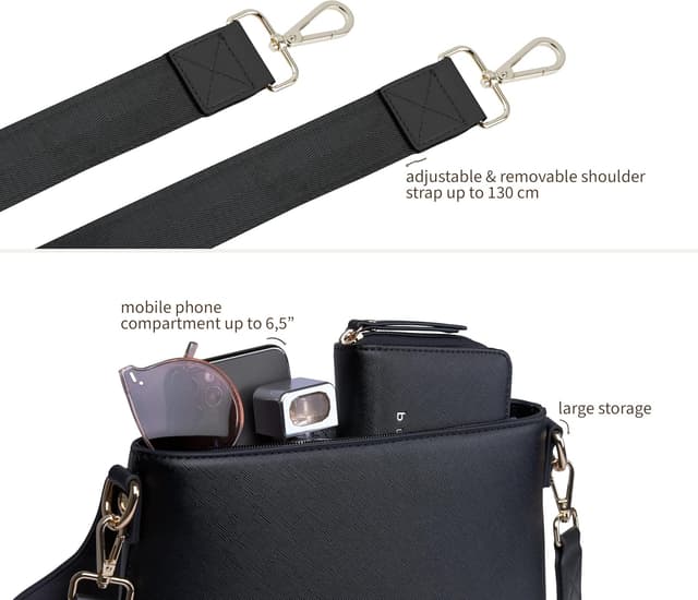 Thumbnail 5 de bugatti Ella borsa a tracolla 27x9x20 cm