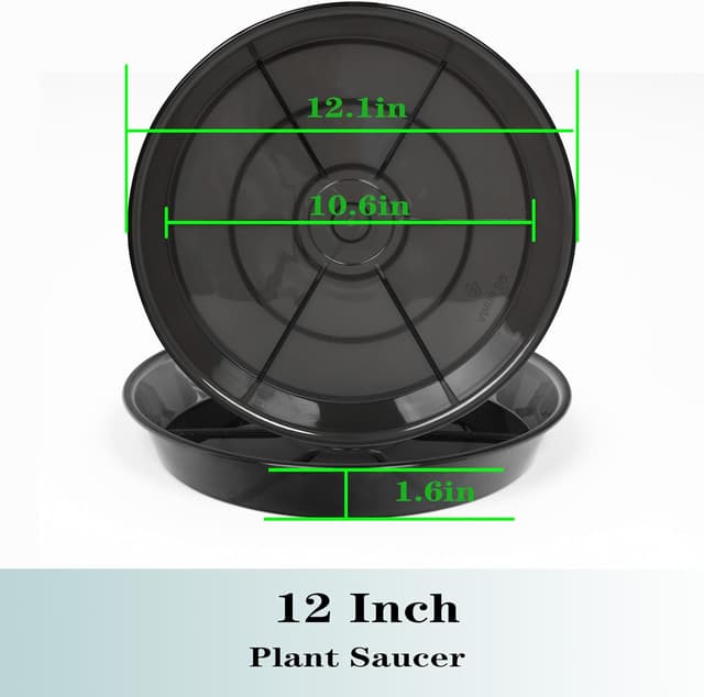 Thumbnail 1 de NIMYAU Plant Saucer 12 Inch 6 Pack