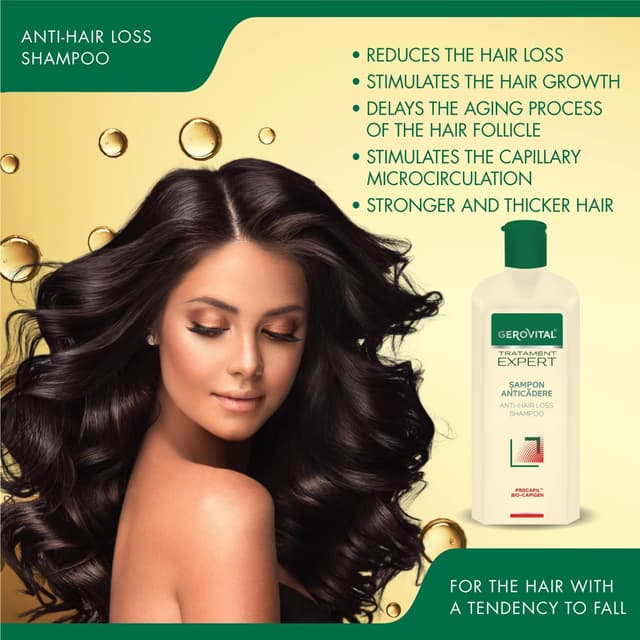 Thumbnail 5 de Gerovital Tratament Expert Champú Anticaída ❤️ Crecimiento Sano