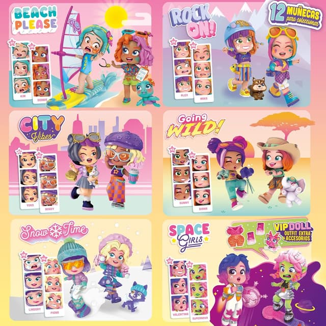 Detalle de KOOKYLOOS „Holiday Yay“-Serie – Magic Box Toys Sammelfiguren mit 12 Varianten