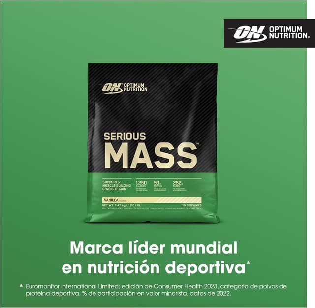 Detalle 2 de Optimum Nutrition Serious Mass 5.45 kg