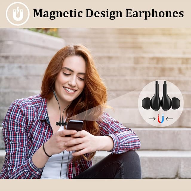 Detalle de Guguearth Lightning headphones for iPhone with microphone