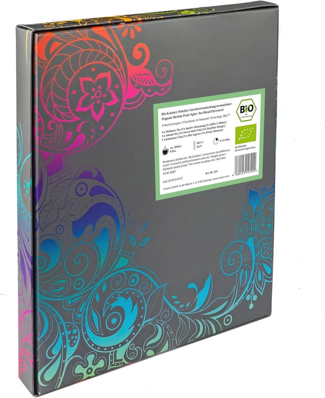 Thumbnail 5 de Creano Set de Té de Hierbas Orgánicas 🌿 - 9 Variedades